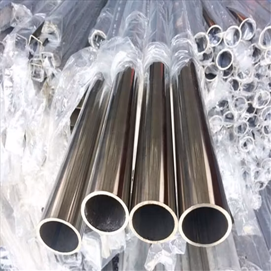 Tubo sem costura Ss ASTM AISI 304 310S 316 430 304L 316L Tubo/tubo de aço inoxidável